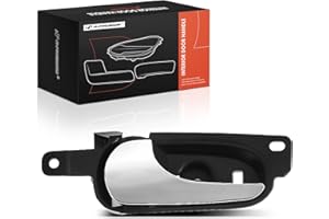 A-Premium Front or Rear Left Driver Side Interior Door Handle Compatible with Buick Lucerne 2006-2011, Black Housing with Chr