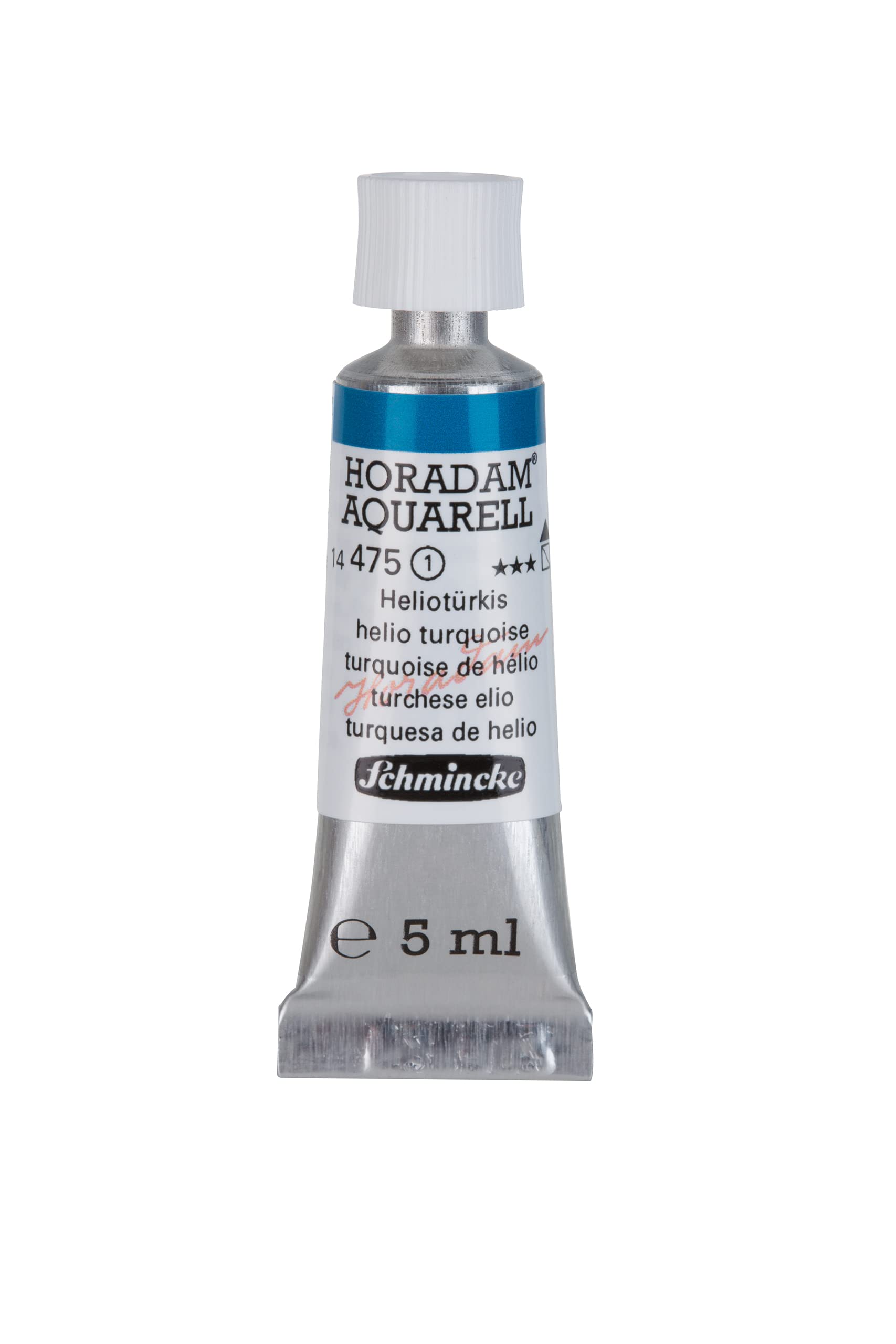Schmincke - HORADAM® AQUARELL - finest artists' watercolours, helioturquoise - 5 ml — image 1