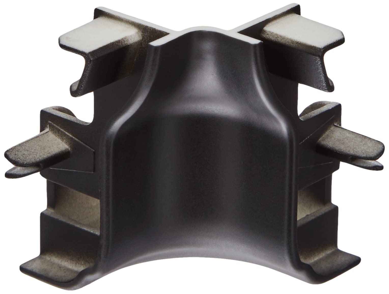SLV GLENOS Corner Connector Inside for skirting Board Profile/Black
