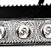 Kawell 18W Led Fog Light LED Amber Light for Jeep Truck LED Flood Beam Light Bar