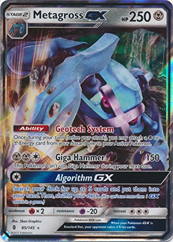 Metagross-GX - 85/145 - Ultra Rare - Sun & Moon: Guardians Rising