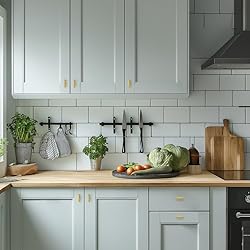 HOME EDIT Brushed Brass Cabinet Handles Single Hole