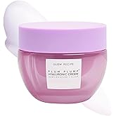 Glow Recipe Plum Plump Hyaluronic Acid Face Cream, Travel Size - Hydrating, Firming & Plumping Facial Moisturizer for Women & Men - Korean Skin Care with Polyglutamic Peptides for Dry Skin (20ml)