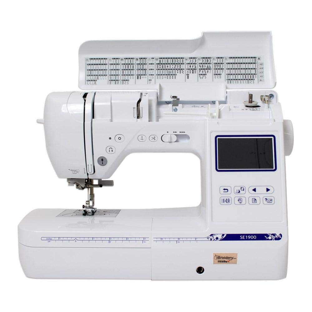 Brother SE1900 Combination Sewing And Embroidery Machine Bundle With 5