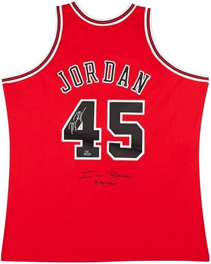 signed jordan jersey