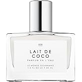 Le Monde Gourmand Lait de Coco Spray Eau de Parfum - Coconut, Vanilla, Bergamot Perfume Notes - 1 fl oz (30 ml)