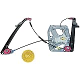 thumbnail interactive-video image 1 of URO Parts Premium Ball Bearing Window Regulator (Front Left, No Motor) - Fits Select Models 1 of 11