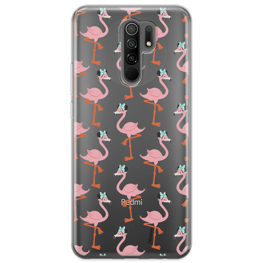 ERT GROUP mobile phone case for Xiaomi REDMI 9 original and officially Licensed Disney pattern Minnie 032 optimally adapted to the shape of the mobile phone, partially transparent