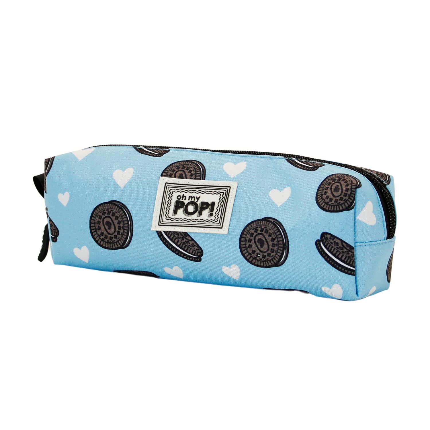 Oh My Pop! Crunchy-FAN Square Pencil Case, Multicolour