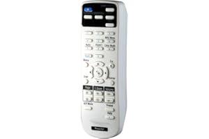 Universal Projector Remote Control Compatible with All Epson Projectors, Include EB EMP EX VS H BrightLink Home Cinema Powerl