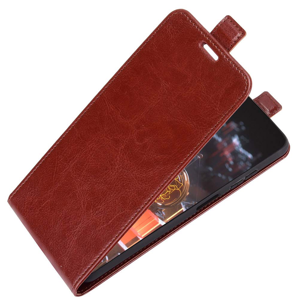 BRAND SET Phone Case for Honor 90 5G Cover Wallet Style Faux Leather Flip Case with Secure Magnetic Closure Lock, Suitable for Honor 90 5G(Brown)