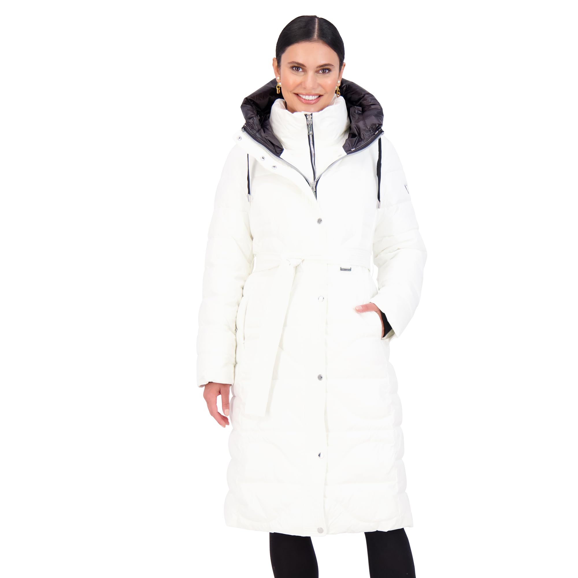 Vince Camuto Hooded Women's Puffer Jacket, Womens