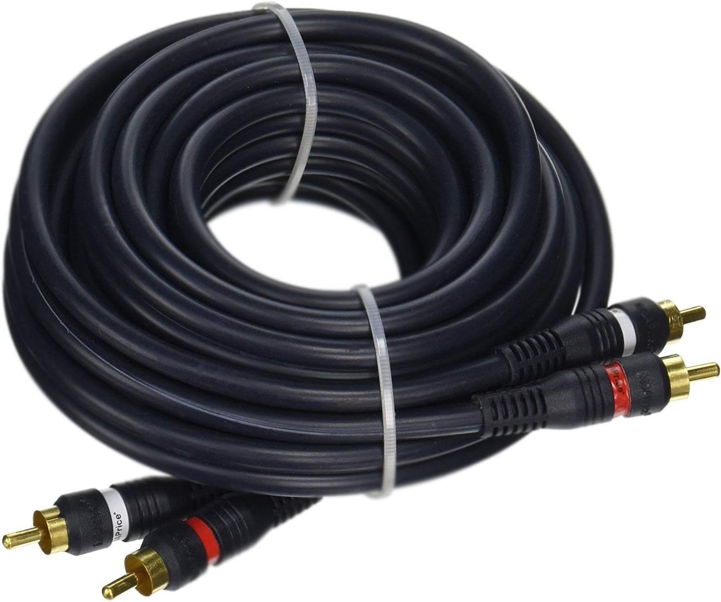 iMBAPrice 3 feet 2RCA Male to 2RCA Male Home Theater Audio Cable (3 Feet, Black): Home Audio & Theater
