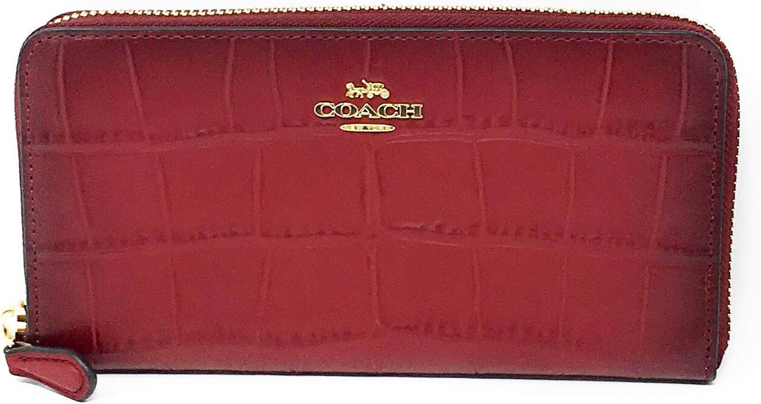 coach cherry wallet