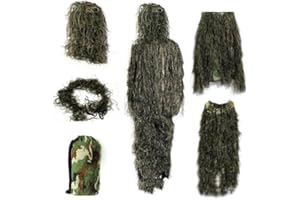 RASTKY Jungle Sport Pattern Kids Ghillie Suit Sport Pattern for, Outdoor Activities, Premium PP Wire Cloth