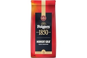 Folgers 1850 Midnight Gold Ground Coffee 340g