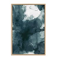 SIGNWIN Framed Canvas Wall Art Ink Painting Canvas Prints Home Artwork Decoration for Living Room,Bedroom - 16x24 inches