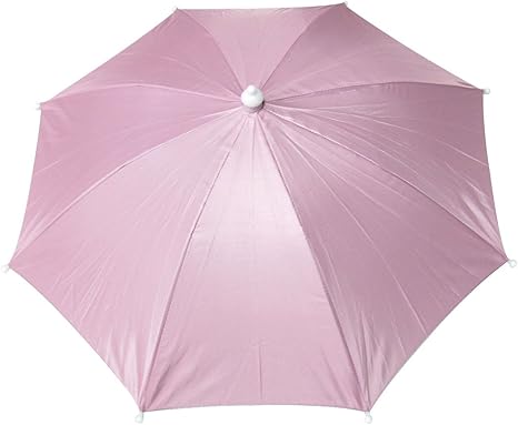 umbrella hat pink