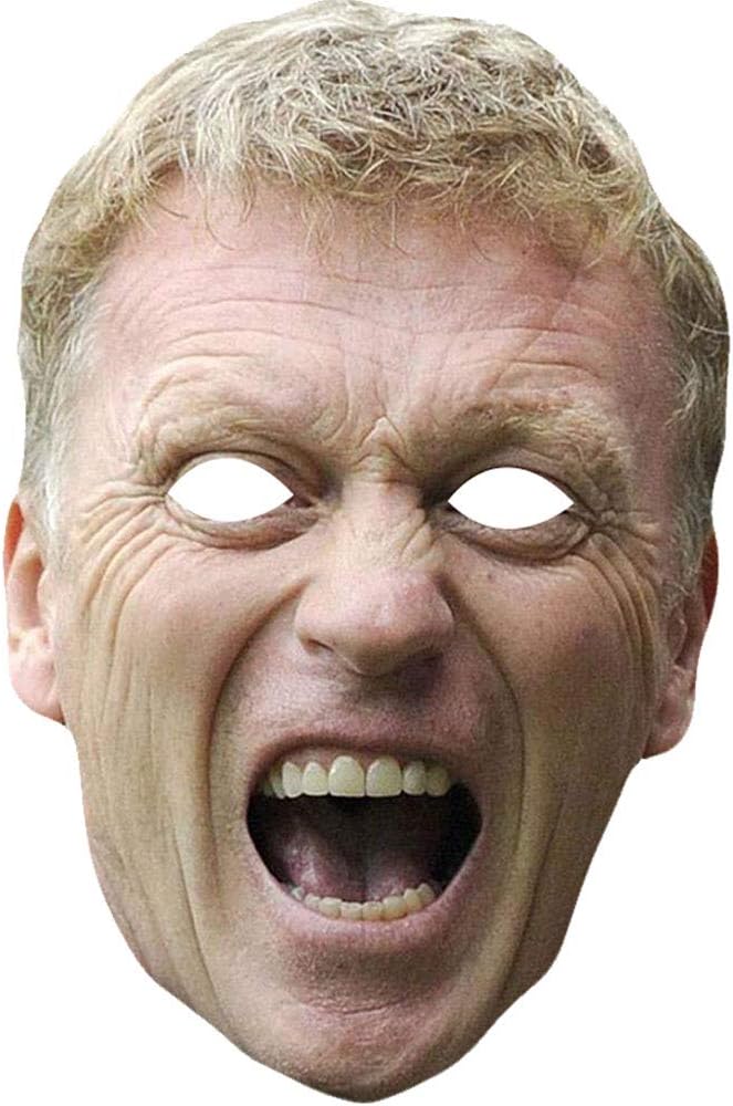 Amazon Com Lord Fox David Moyes Manchester United Football Celebrity Face Mask 30 Face Masks With Elastic String Ready To Wear Toys Games