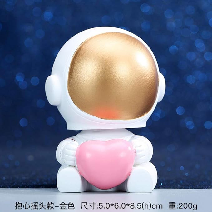 Fslt Kreative Astronaut Astronaut Modell Dekoration Kopfschütteln Auto