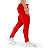 Contour Athletics Men's Joggers Hydrafit Track Pants Men's Sweatpants Active Sports Running Workout Pant Zipper Pockets