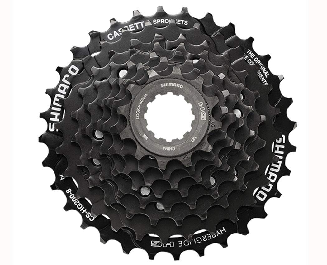 SHIMANO Cassette 8-speed 12-32 (br) 12-14-16-18-21-24-28-32 teeth