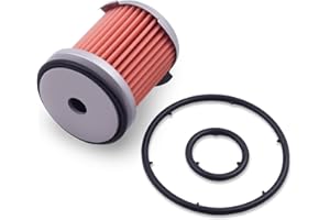 VEHICODE Automatic Transmission Filter Kit, ATF Trans Fluid Oil Filter Compatible with Honda Accord Civic Pilot Ridgeline Odyssey Fit CRV HRV Insight, Acura MDX RDX TL TSX, Replace 25450-P4V-013