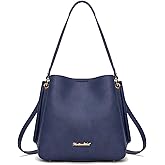 Montana West Medium Hobo Purse for Women Bucket Shoulder Bag with Crossbody Strap
