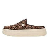 HEYDUDE Austin Lift Classic Brown Leopard Size