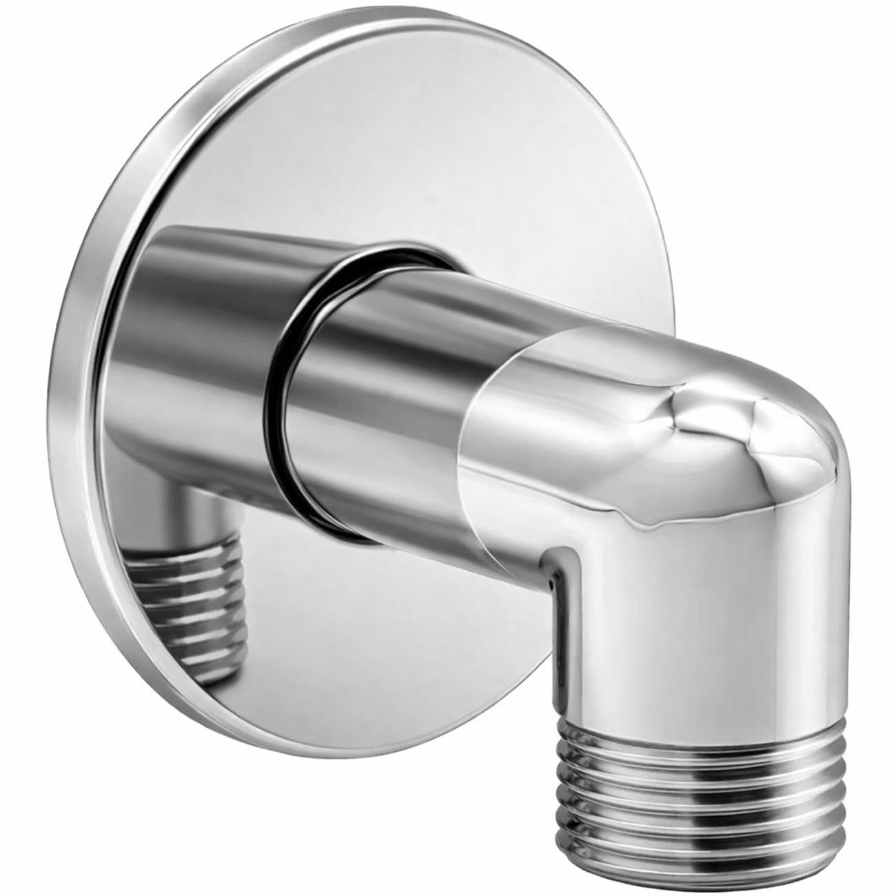 Wall connection elbow chrome-plated brass/connection for hand shower