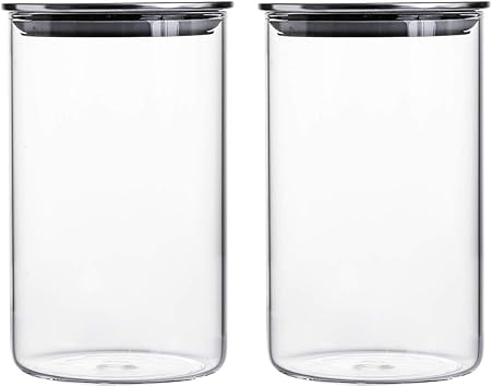 glass containers with stainless steel lids