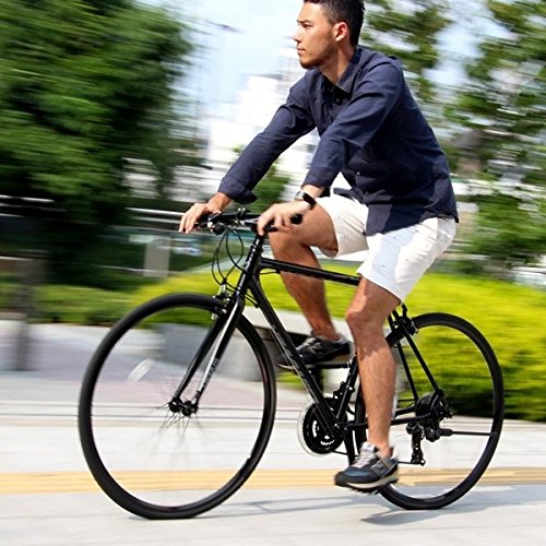 Top1 Ds Ah シマノ21段変速 簡素パッケージ品 アルミフレーム Venus クロスバイク 自転車 シティーサイクル インテリア 重さ11 2kg B06xqdn366 ビーナス 生活用品 雑貨 Cac 021 代引不可 700c 約28インチ ブラック 黒 軽量 クロスバイク クロス