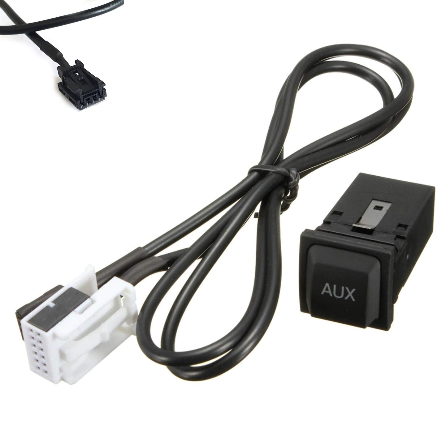 Aux in plug with socket line for VW RCD 510 RNS510 310