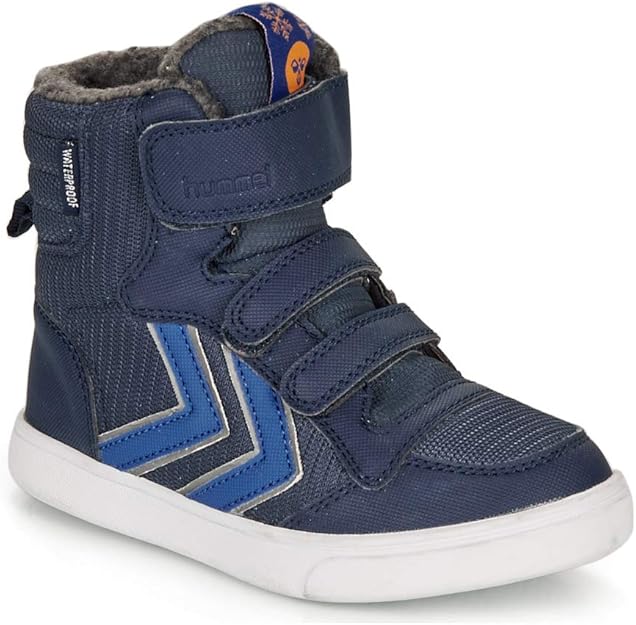 hummel Stadil Poly Boot Mid Jr Trainers Child Blue Hi Top Trainers Shoes: Amazon.co.uk: Shoes & Bags