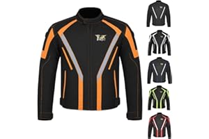TIGER MOTO Adventure Touring Motorcycle Jacket For Men & Women Enduro Biker Textile Riding Gear CE Armored