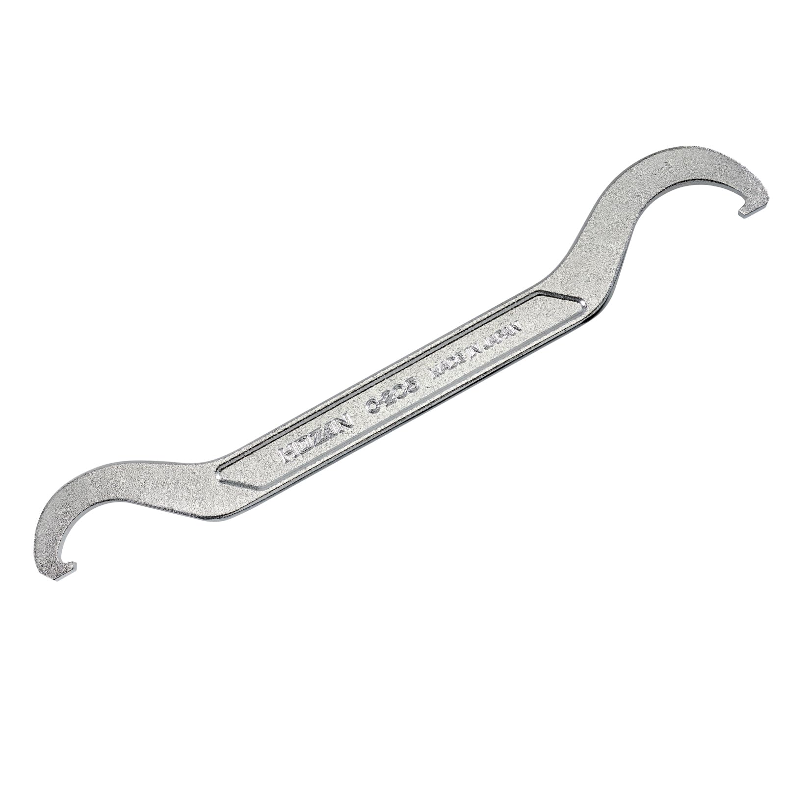 HOZAN Lockring Tool, Headset and Bottom Bracket Dual Radius, Silver/Blue, C-205