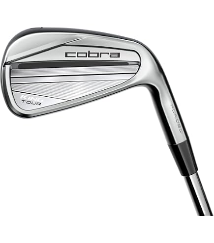 Amazon.com : Cobra Golf 2021 King Mim Tour Iron Set Chrome (Men's