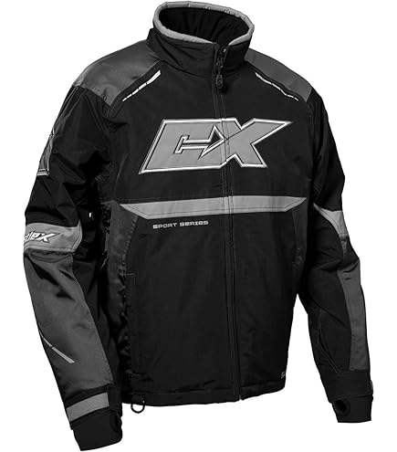 Castle X Men's Blade G5 Jacket (Charcoal/Silver/Black - X-Large