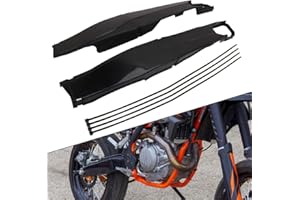 AnXin Motorcycle Swingarm Guard Swing Arm Protector For EXC125 EXC200 EXC300 EXC-F250 EXC-F350 EXC-F400 EXC-F450 EXC-F500 TC/FC125 FC250/350/450 TE125/250 FE250/350/450 - Black