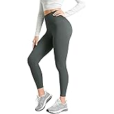 MXYMXY 25" High Waist Yoga Pants for Women – Quick Dry Sculpting Leggings Tummy Control Squat Proof Hidden Pocket for Running