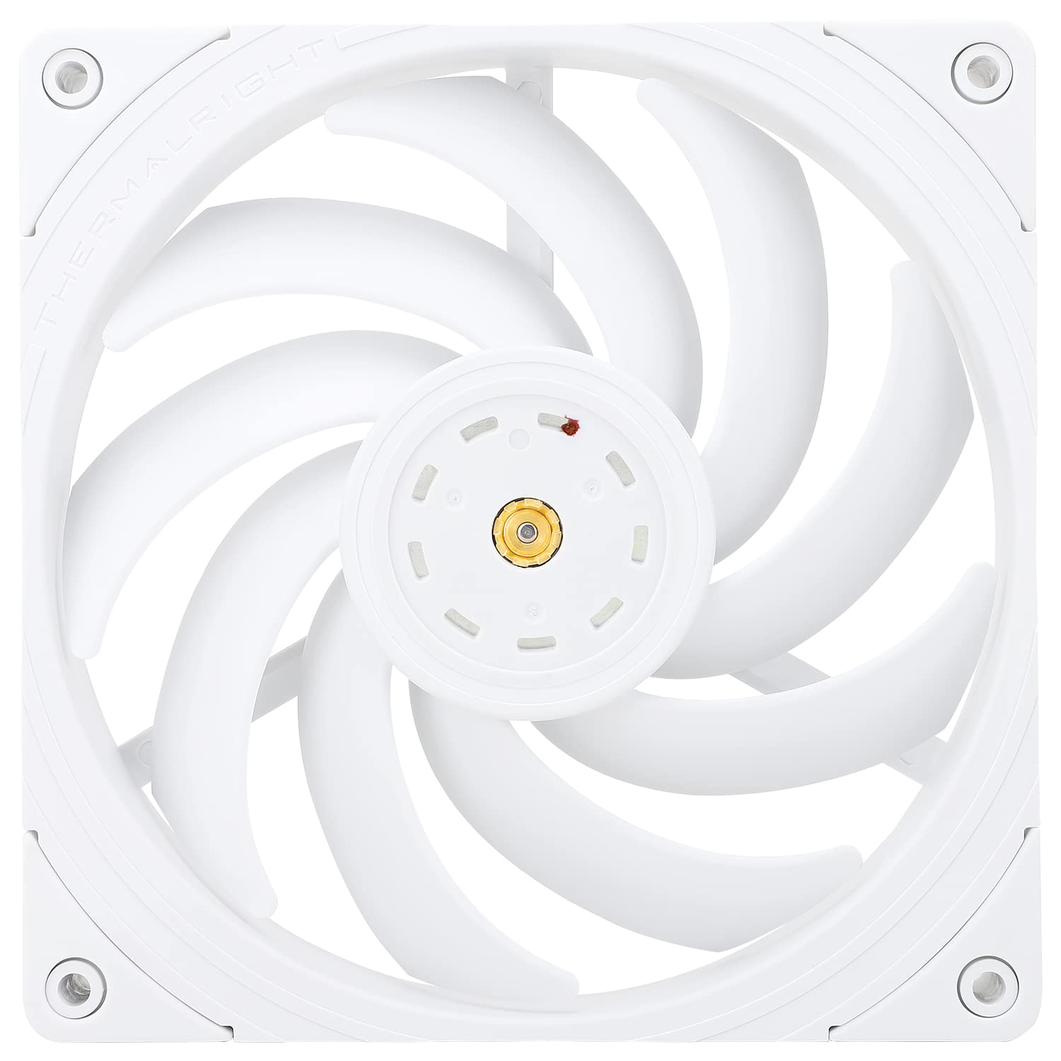 Thermalright TL-B14W 140mm CPU Cooler fan, Computer White Case Fan, PWM Control, 1500RPM, Static-Pressure Performance Fan For S-FDB Bearing(WHITE) — image 1