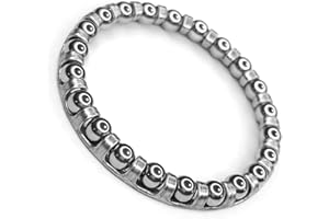 Bike Ball Bearing Caged Headset Frame Pivot 1 1/8" Ahead 5/32" Bearings Retainer