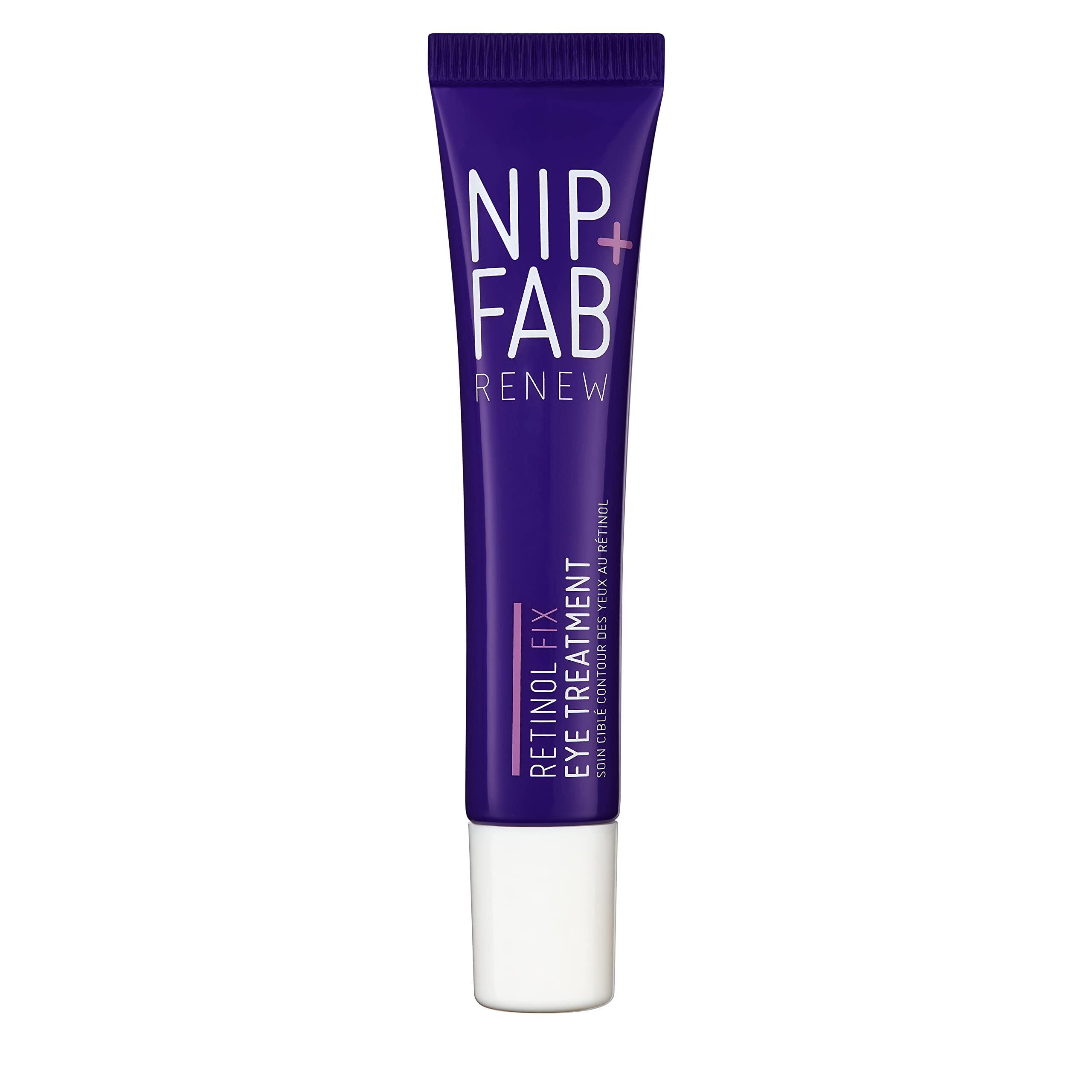 NIP + FAB Retinol Fix Eye Treatment – Anti-Ageing Eye Cream with Time-Released Retinol, Vitamin C and Peptides for Dark Circles, Fine Lines, Wrinkles and Puffiness, Vegan, 15ml