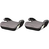 Cosco Kids Topside Booster Car Seat, Pack of 2, Lightweight Travel Chair, Easy-Clean Cover, Belt Guide, Fits 40-100 lbs, 43.4