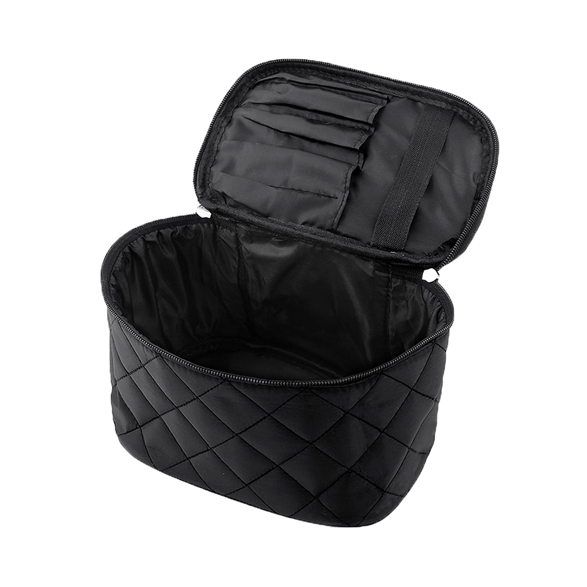 Makeup Bag for Women, Large Capacity Cosmetic Bags, Small Travel Makeup Organiser, Portable, Waterproof, Classic Style, Wash Bag, Small Case