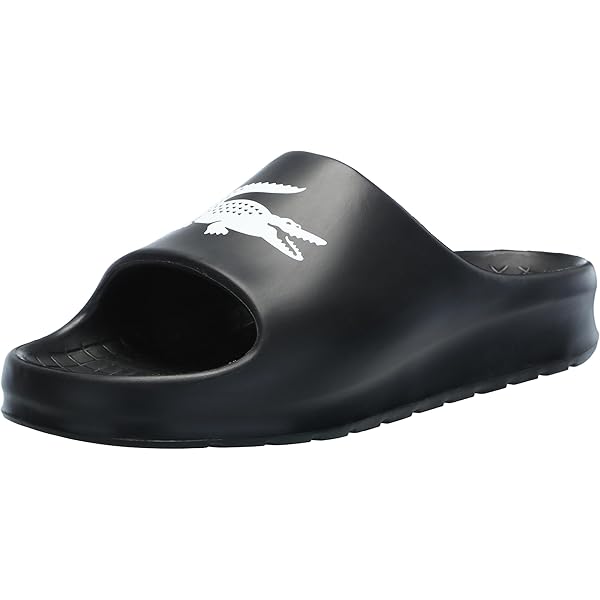 Chanclas Hombre Verano Sandalias Lacoste Croco Textil Logo