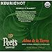 Peet's Coffee Organic Alma De La Tierra, Dark Roast, 16 Count Single Serve K-Cup Coffee Pods for Keurig Coffee Maker