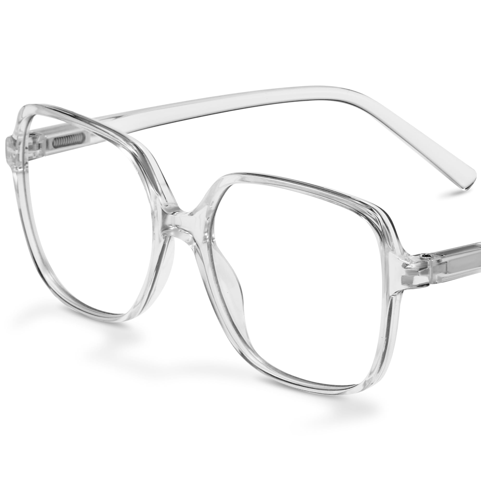 Photo 1 of miyya Blue Light Blocking Glasses for Women, Blue Light Glasses for Women Oversized Fashion Glasses, Vintage Fake Glasses