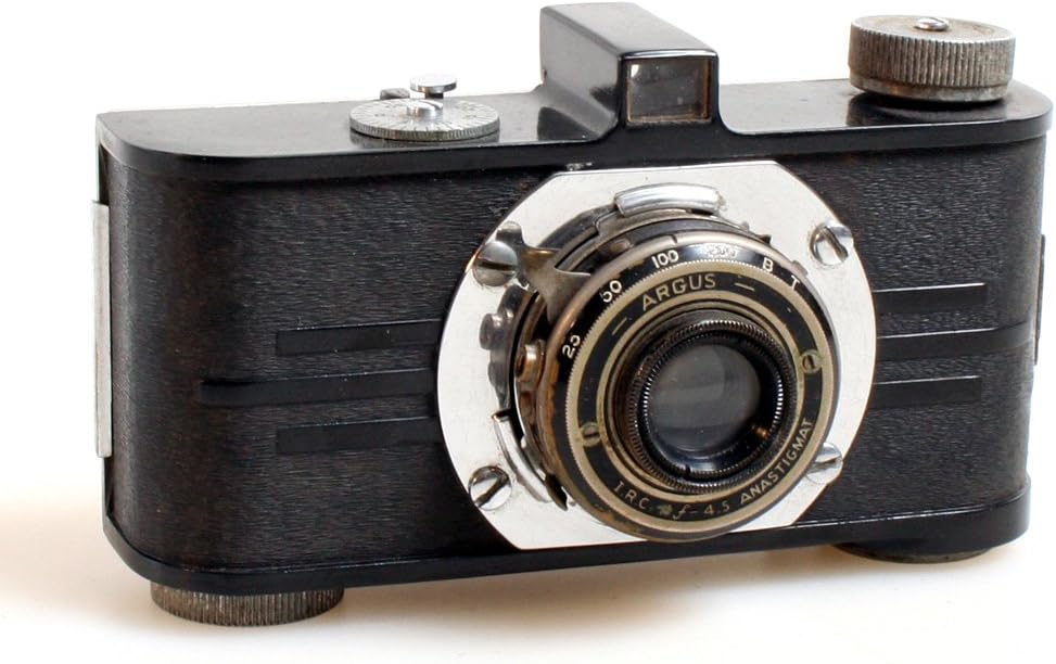 ARGUS ANASTIGMAT 50MM F4.5 CAMERA//ART DECO BAKALITE CAMERA