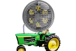 AGP.1978 Par36 Flood 30W LED Work Light Compatible with John-Deere-Case-IH Ford New Hollan OEM NO. AF3892R, AT25451, RE336111, RE285628, RE561116, RE561117
